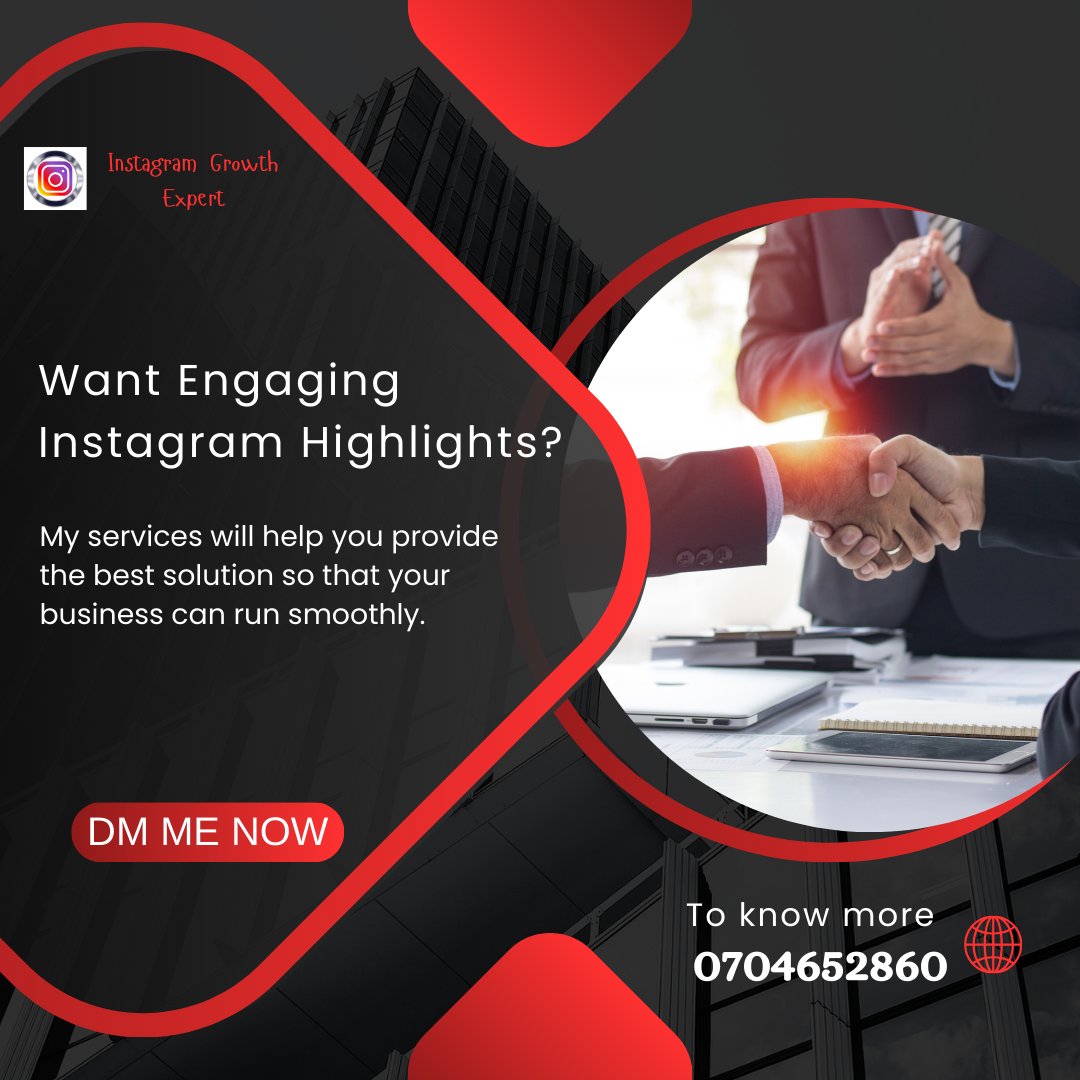 📢 Want Engaging Instagram Highlights?

Messy highlights = lost followers! 🚨

✅ Professionally structured highlights
✅ Eye-catching covers for branding
✅ Better engagement &amp; credibility

🚀 Let’s optimize your profile! DM me now! 📩

#SocialMediaGroth