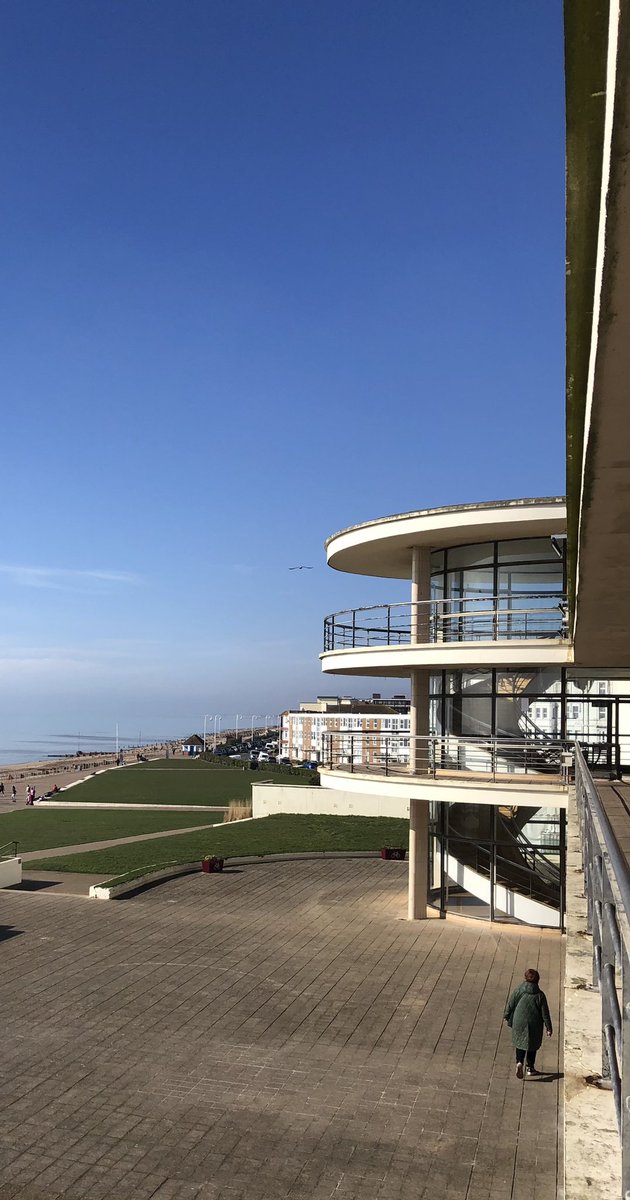 Great to be working with Leah Harrison Bailey <a href="/dlwp/">De La Warr Pavilion</a> in Bexhill on an interpretation plan for a delivery phase <a href="/HeritageFundUK/">The National Lottery Heritage Fund</a> application. Part of a great project team aiming to transform the building, better communicating its heritage &amp; stories &amp; attracting new audiences.