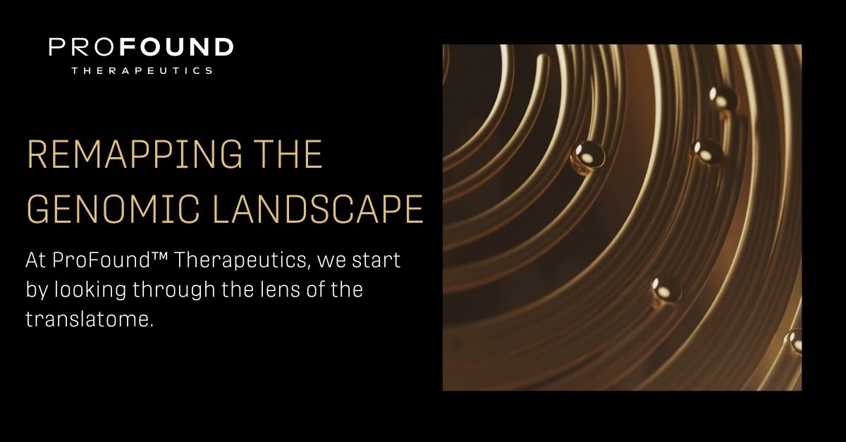 At ProFound, we’re unlocking the vast potential of the expanded human proteome. Our breakthroughs are reshaping how we view the genome, enabling new possibilities for first-in-class treatments. Learn more about us: bit.ly/3Fse96A