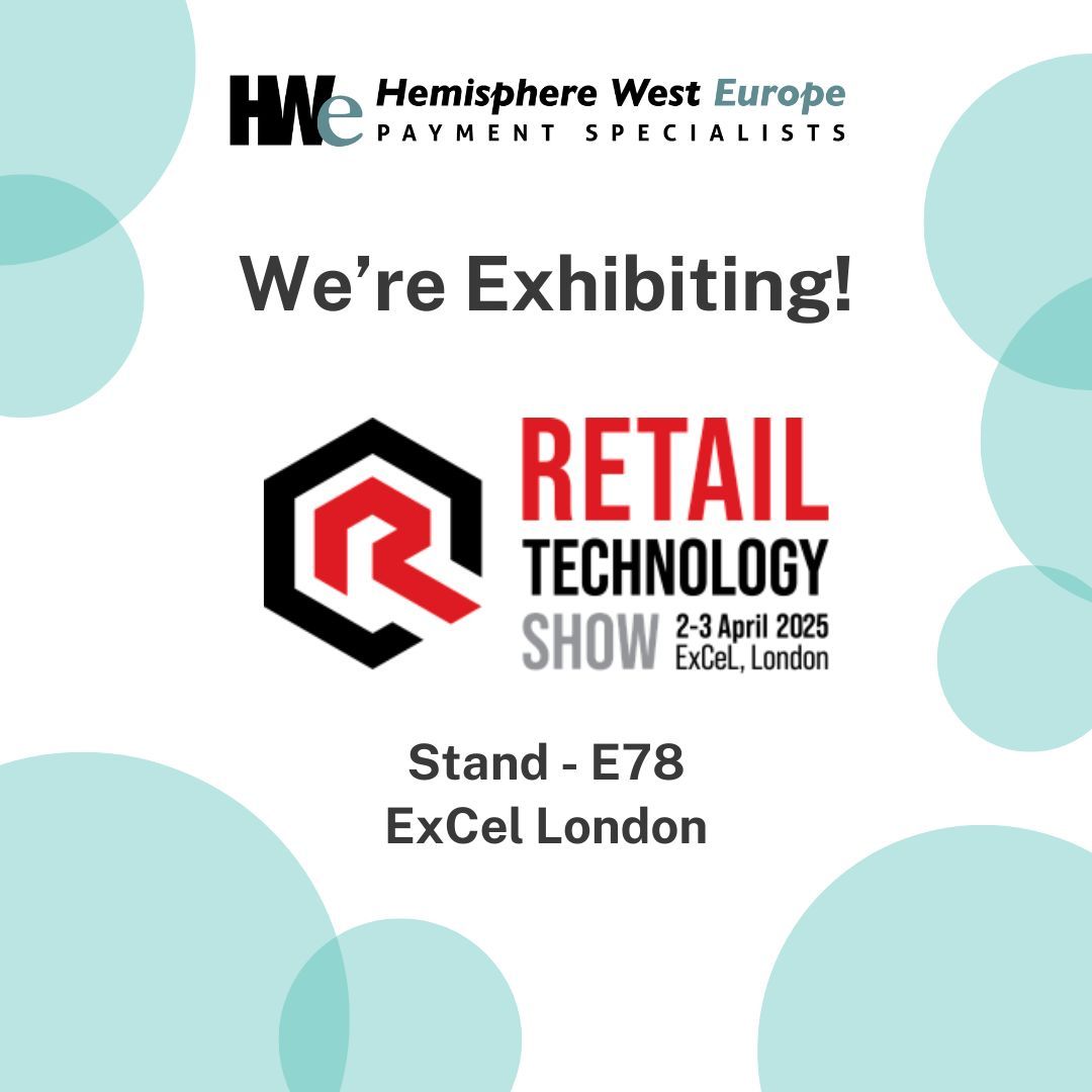 HWEurope's tweet photo. WE'LL BE EXHIBITING AT RETAIL TECHNOLOGY SHOW 2025!

If you're visiting the show, swing by stand E78 and say hello👋 

#payments #HWE #unattendedpayments #retailshow2025 #retail #kiosk https://t.co/yHROIEropl