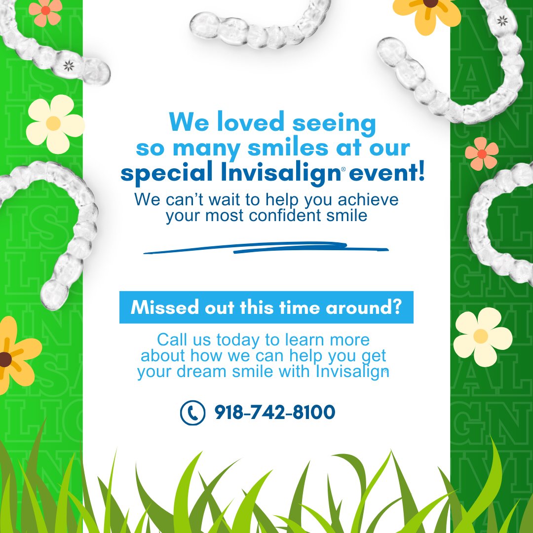 theperfectsmile's tweet photo. 🌷 Thank You! 🌷
A big thank you to everyone who joined us for Spring Invisalign® Day! We’re so excited to help you on your journey to a beautiful smile.

Missed the event? No worries! Call us to learn more about how Invisalign can transform your smile.

📱:... https://t.co/0Z6H0VjgYw