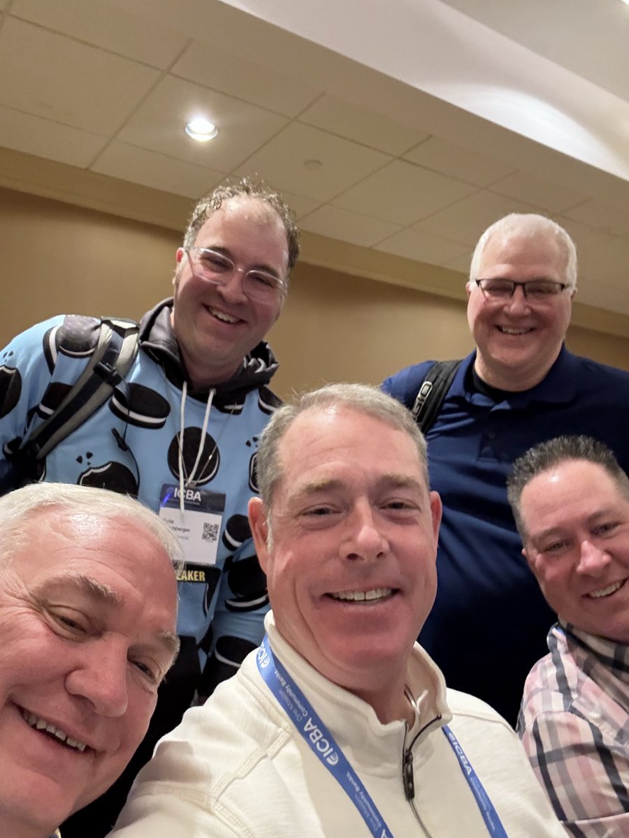 Part of the bank family.  <a href="/crossfin/">Cross Financial</a> so glad we got to see Tom and Kyle at #icbalive thanks for all you do for our bank