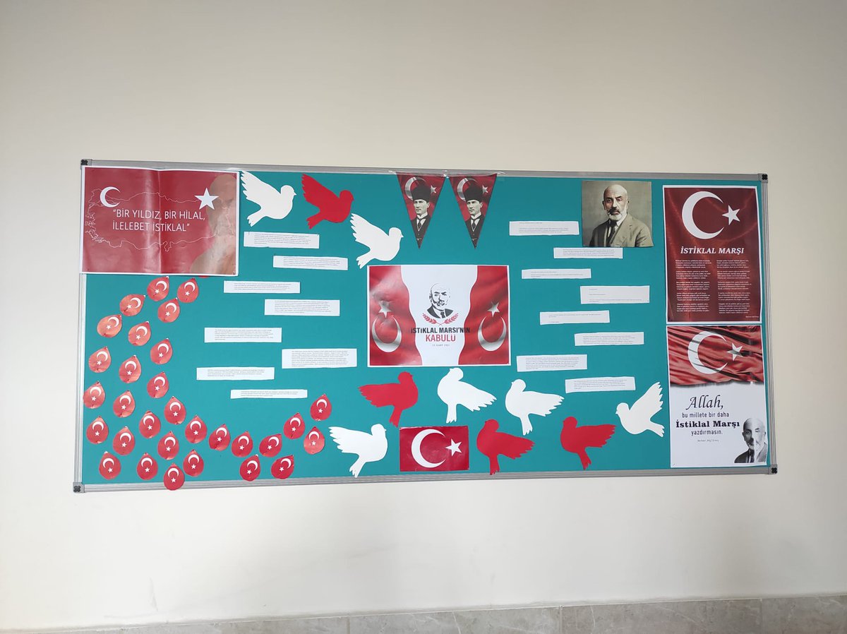 12 Mart İstiklal Marşı’nın Kabulü ve Mehmet Ersoy’u Anma programı kapsamında bugün öğrencilerimize belgesel gösterimi gerçekleştirdik.

#biryıldızbirhilâli̇lelebeti̇stiklâl 
#demirtaşpaşamtal