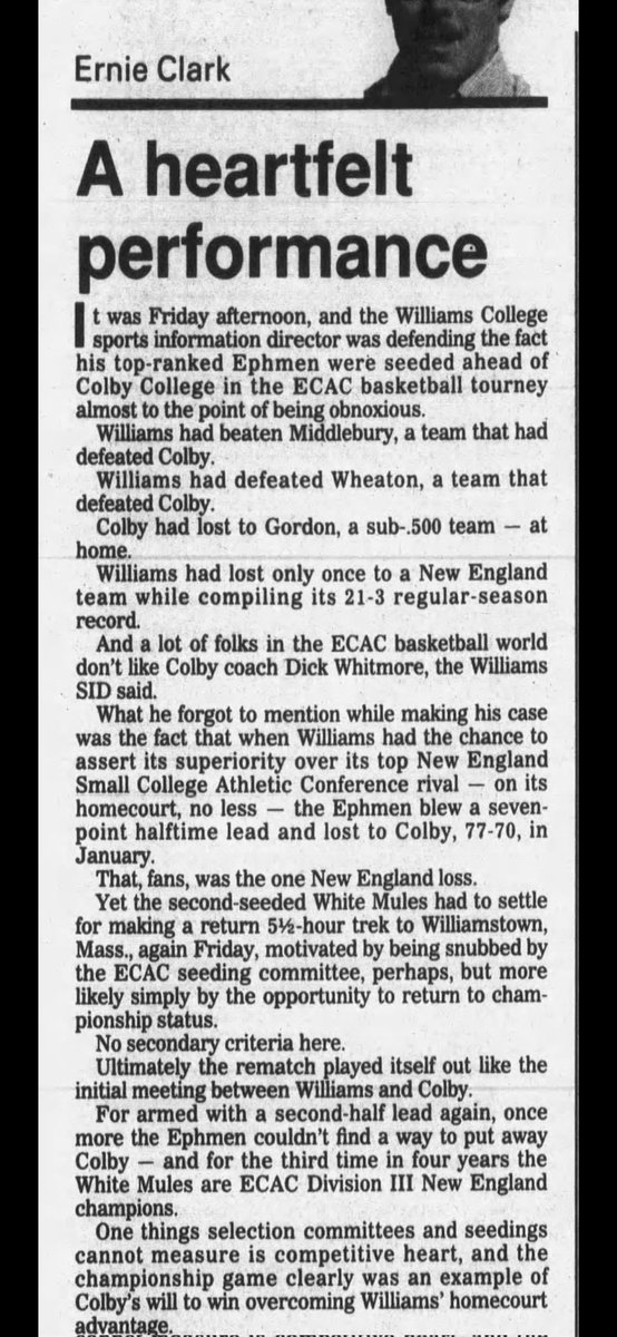 Greg Walsh (@greg_walsh_14) on Twitter photo Been a brutally difficult and challenging 2025 thus far ... But March 13th always puts a smile on my face. Happy Anniversary Champs! <a href="/MGaudet_22/">Matt</a> <a href="/coachmaines/">TJ Maines</a> <a href="/MulesMBB/">Colby MensBasketball</a> <a href="/Jac_Coyne/">Jac Coyne</a> <a href="/VaughnClark1/">Vaughn Clark</a> <a href="/JasonDorion1/">Jason Dorion</a> <a href="/joshbubar/">Josh Bubar</a> <a href="/glenn_mccrum/">Glenn McCrum</a> <a href="/Ybloc/">Richard Whitmore</a> Been a brutally difficult and challenging 2025 thus far ... But March 13th always puts a smile on my face. Happy Anniversary Champs! <a href="/MGaudet_22/">Matt</a> <a href="/coachmaines/">TJ Maines</a> <a href="/MulesMBB/">Colby MensBasketball</a> <a href="/Jac_Coyne/">Jac Coyne</a> <a href="/VaughnClark1/">Vaughn Clark</a> <a href="/JasonDorion1/">Jason Dorion</a> <a href="/joshbubar/">Josh Bubar</a> <a href="/glenn_mccrum/">Glenn McCrum</a> <a href="/Ybloc/">Richard Whitmore</a>