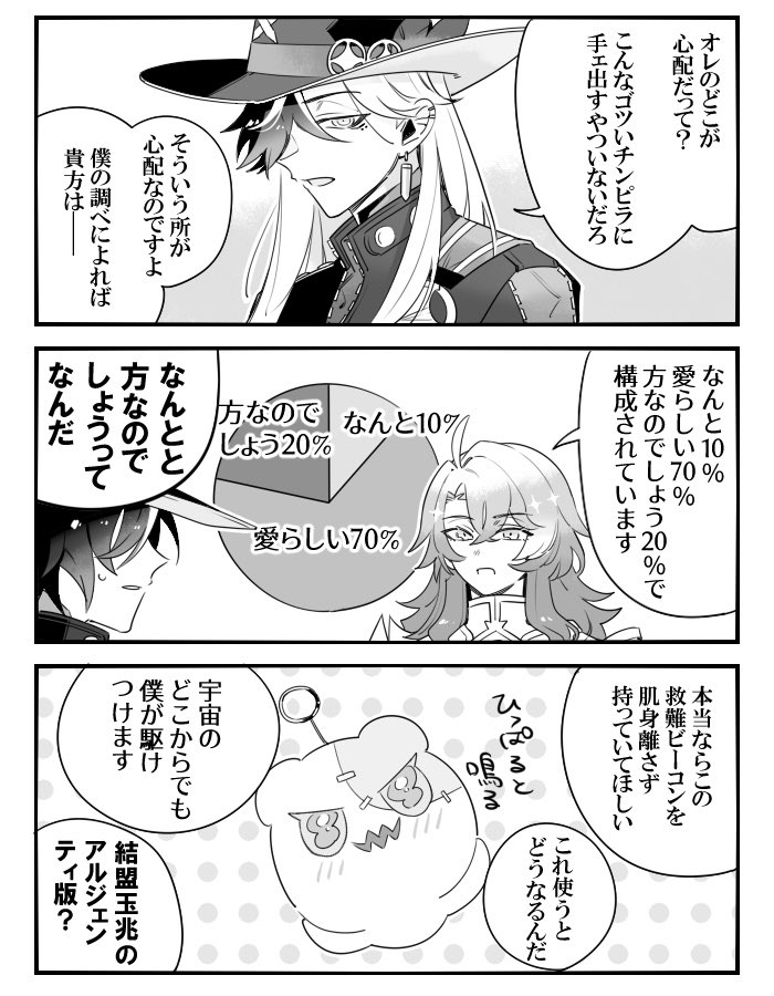 アルジェンヒルと心配