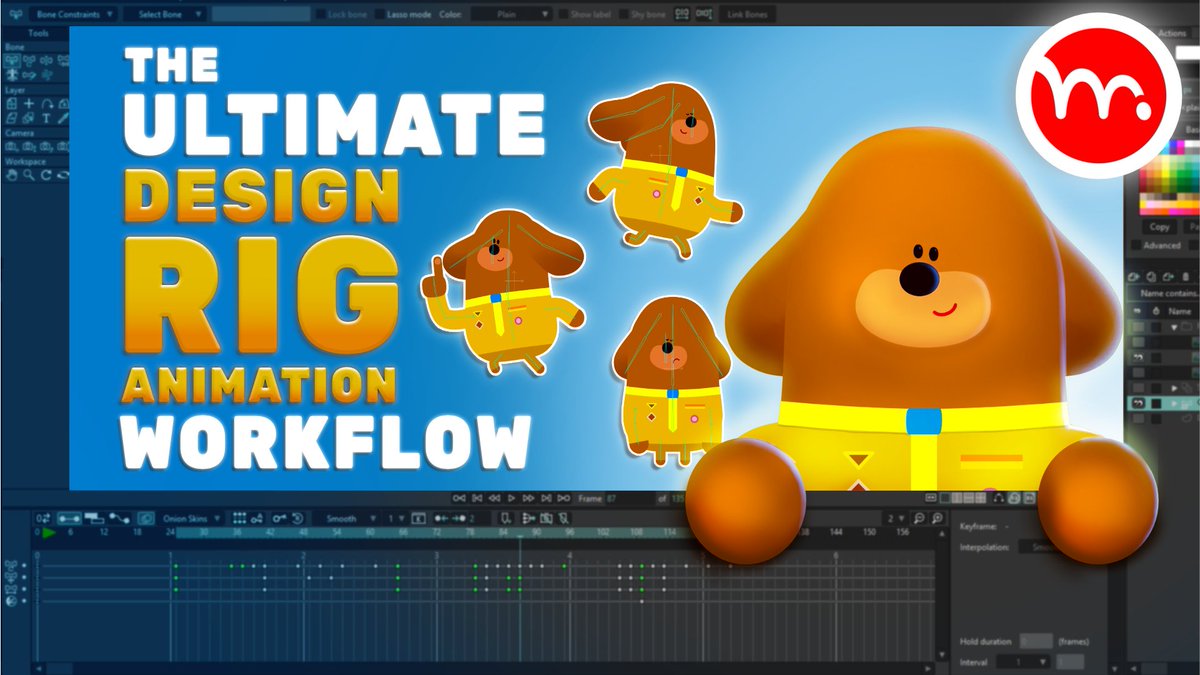 mccoybuck's tweet photo. Want to know how to design, rig, and animate Dugee from Hey Dugee in @MohoAnimation? Check this out! https://t.co/19egklJw6g #mohoanimation #2danimation #heyduggee https://t.co/IJAYIUnKkd