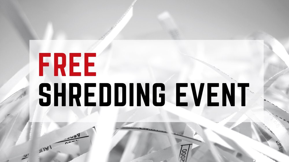 Owensboro Sportscenter (@oborosportctr) on Twitter photo Free Paper Shredding Collection Event is Friday, March 21 in the <a href="/OboroSportCtr/">Owensboro Sportscenter</a> parking lot.
All Daviess Co. residents and businesses may participate with a limit of 100 lb. per person.
β‘οΈContact the Daviess County Solid Waste Department with any questions at (270) 229-4484. Free Paper Shredding Collection Event is Friday, March 21 in the <a href="/OboroSportCtr/">Owensboro Sportscenter</a> parking lot.
All Daviess Co. residents and businesses may participate with a limit of 100 lb. per person.
β‘οΈContact the Daviess County Solid Waste Department with any questions at (270) 229-4484.