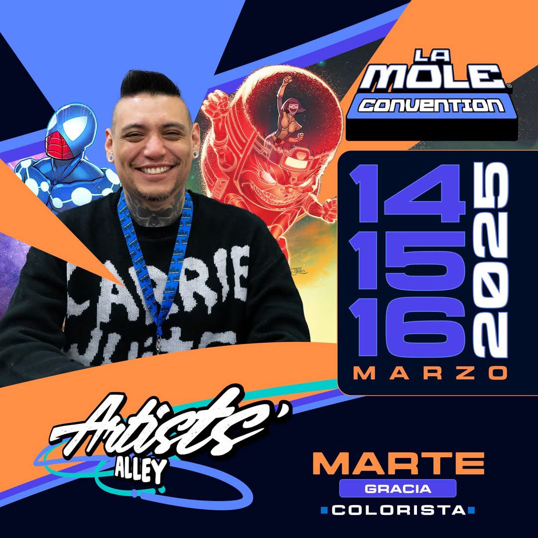 MARTEGRACIA ⨂ (@martegracia) on Twitter photo Hola a todxs!!!!
La bandita chida de <a href="/lamolemx/">La Mole Convention</a> me invitó este fin de semana a la conve más chingona del país!
Espero verlxs a todxs por allá, que pinta para estar INCREÍBLE!!! Hola a todxs!!!!
La bandita chida de <a href="/lamolemx/">La Mole Convention</a> me invitó este fin de semana a la conve más chingona del país!
Espero verlxs a todxs por allá, que pinta para estar INCREÍBLE!!!