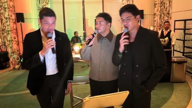 ruben nepales (@nepalesruben) on Twitter photo They made quite an interesting singing trio at the unofficial afterparty of the #ManilaInternationalFilmFestival (<a href="/ManilaIFF/">Manila International Film Festival</a>): actors #DingDongDantes (left) and #RuruMadrid flank <a href="/NBCTheVoice/">The Voice</a> winner, <a href="/sofroniovasquez/">Sofronio Vasquez</a>.
Read more:
bit.ly/4iIMqwC They made quite an interesting singing trio at the unofficial afterparty of the #ManilaInternationalFilmFestival (<a href="/ManilaIFF/">Manila International Film Festival</a>): actors #DingDongDantes (left) and #RuruMadrid flank <a href="/NBCTheVoice/">The Voice</a> winner, <a href="/sofroniovasquez/">Sofronio Vasquez</a>.
Read more:
bit.ly/4iIMqwC