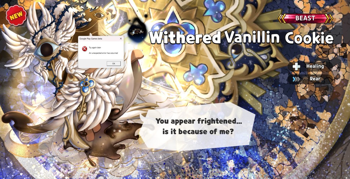 Berrylavend3r's tweet image. No black forest
#shadowmilkcookie #purevanillacookie  #cookierunkingdom