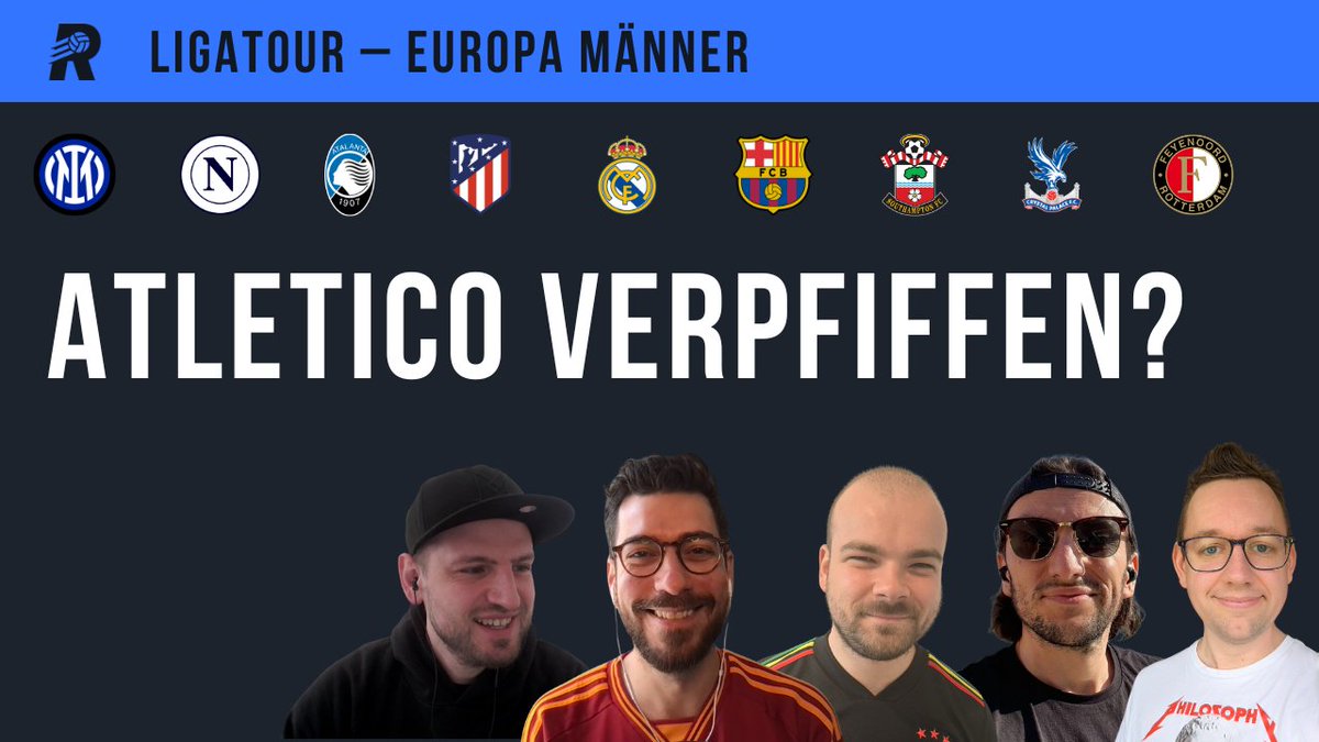 Rasenfunk (@rasenfunk) on Twitter photo Von Atletico Madrid in der Champions League bis zur Kreisklasse C beim SV Unteraltenbernheim spannen wir einen weiten Bogen. Über Tasmania Southampton, van Persies Rotterdam bis zu Nationalspieler Yann Bisseck: rasenfunk.de/ligatour/157
<a href="/ulihebel/">Uli Hebel</a>
<a href="/AlexTruica/">Alex Truica</a>
<a href="/nazissindkacke/">Daniel Zander</a> Von Atletico Madrid in der Champions League bis zur Kreisklasse C beim SV Unteraltenbernheim spannen wir einen weiten Bogen. Über Tasmania Southampton, van Persies Rotterdam bis zu Nationalspieler Yann Bisseck: rasenfunk.de/ligatour/157
<a href="/ulihebel/">Uli Hebel</a>
<a href="/AlexTruica/">Alex Truica</a>
<a href="/nazissindkacke/">Daniel Zander</a>