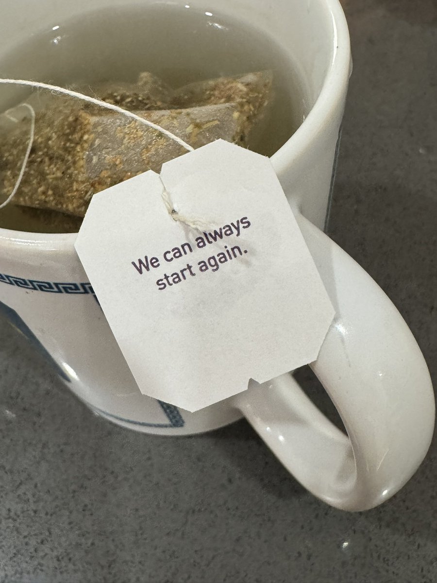 See what I mean. Tea