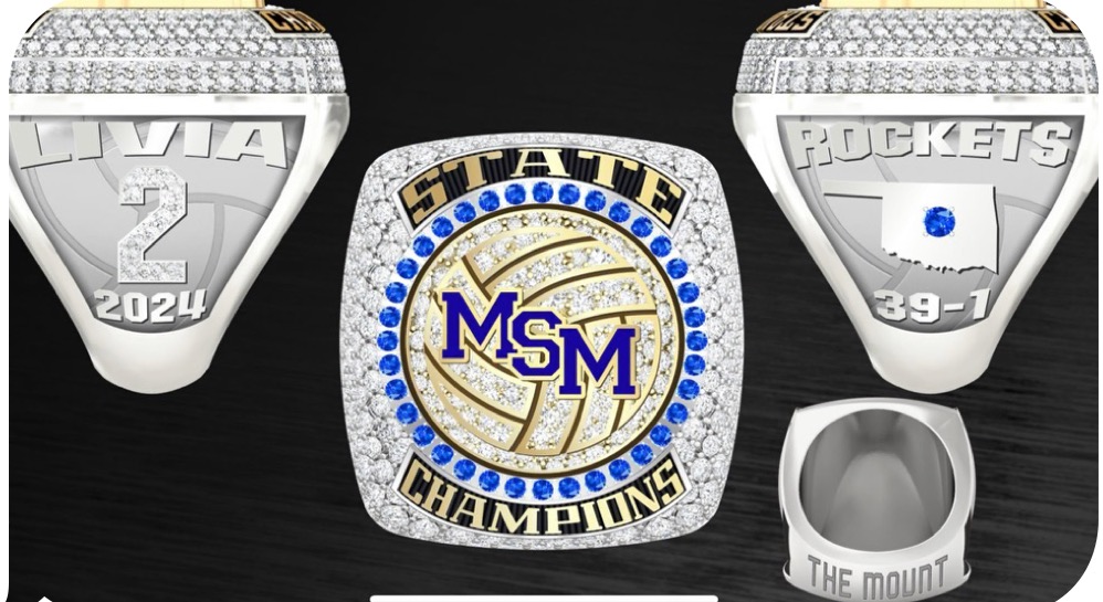 Mount Saint Mary VB (@msmvolleyball) on Twitter photo Ring Ceremony 2024-25! The 39-0 in Oklahoma 5A State Champs celebrated their historic season with the unveiling of their State Championship rings! #statechampionship <a href="/TWSportsExtra/">Tulsa World Sports</a> <a href="/JMarkG1962/">Jeff Gardenour</a> <a href="/VBMagazine/">VolleyballMag.com</a> @jdavis34_ Ring Ceremony 2024-25! The 39-0 in Oklahoma 5A State Champs celebrated their historic season with the unveiling of their State Championship rings! #statechampionship <a href="/TWSportsExtra/">Tulsa World Sports</a> <a href="/JMarkG1962/">Jeff Gardenour</a> <a href="/VBMagazine/">VolleyballMag.com</a> @jdavis34_