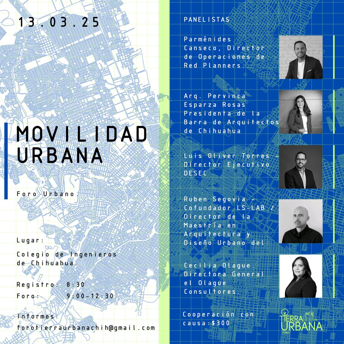 ¿Qué significa hablar de movilidad en Chihuahua? 
El futuro, los retos. 🧵
Hoy a las 9:00 <a href="/parmecanseco/">Parme C</a> participará en el Foro Movilidad Urbana que se celebra Chihuahua. Nuestro director de operaciones compartirá el espacio con...