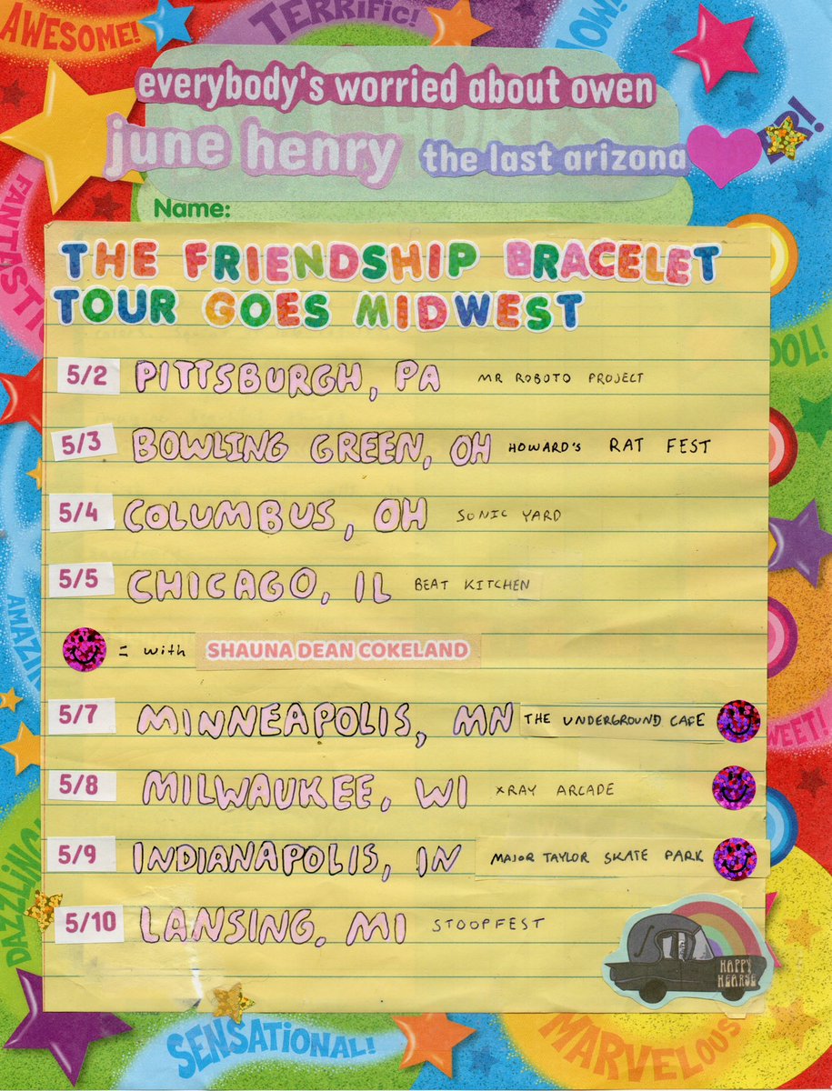 Super chill day not really doing mu- wait what’s that? OH MY GOD! ITS <a href="/thelastarizona/">the last arizona - northeast tour 7/26-30</a> and <a href="/junohenry/">june henry</a> COMING INTO THE RING WITH STEEL CHAIRS. HELP