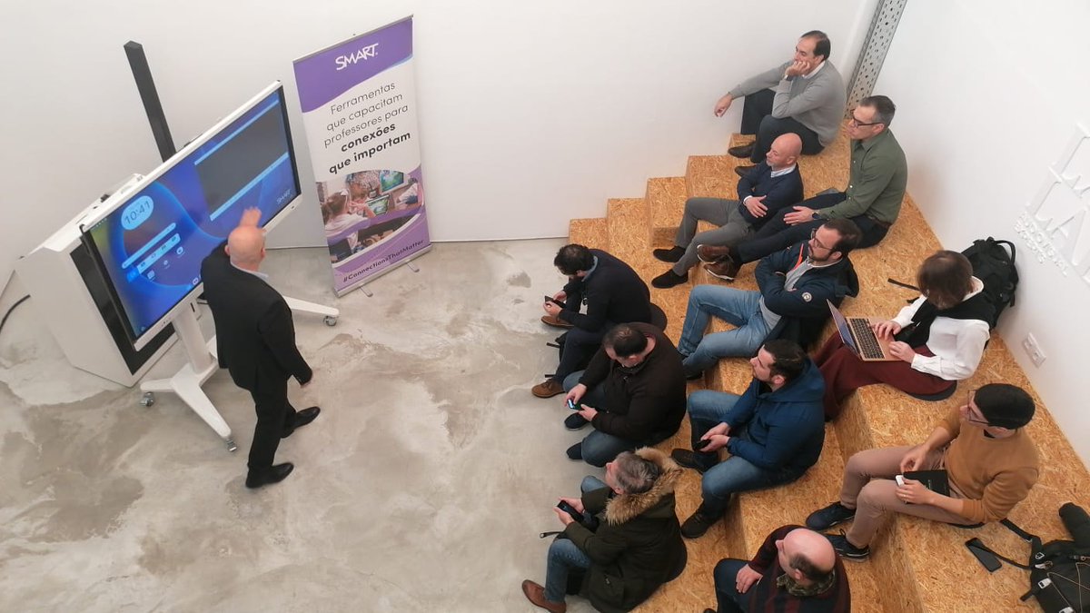 Ésistemas (@esistemaspt) on Twitter photo Hoje foi dia de formação SMART com os melhores! Obrigada a todo o team <a href="/SMART_Tech/">SMART Technologies</a> e a todos os que aceitaram somar conhecimento 🤗
#formaçao #SMART #smarttechnologies #training #trainingopportunities Hoje foi dia de formação SMART com os melhores! Obrigada a todo o team <a href="/SMART_Tech/">SMART Technologies</a> e a todos os que aceitaram somar conhecimento 🤗
#formaçao #SMART #smarttechnologies #training #trainingopportunities