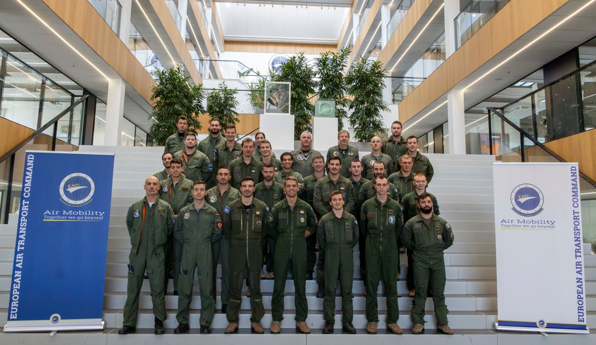 European Air Transport Command (@eatc_) on Twitter photo #13Feb <a href="/EATC_/">European Air Transport Command</a> a unique opportunity for current and future Aircraft Commanders to gain valuable insights into their critical role in international #AirMobility operations, while enhancing collaboration within the EATC framework.🧑✈️✈️
#TogetherWeGoBeyond
#AirMobility
🇧🇪🇫🇷🇩🇪🇮🇹🇱🇺🇳🇱🇪🇸 #13Feb <a href="/EATC_/">European Air Transport Command</a> a unique opportunity for current and future Aircraft Commanders to gain valuable insights into their critical role in international #AirMobility operations, while enhancing collaboration within the EATC framework.🧑✈️✈️
#TogetherWeGoBeyond
#AirMobility
🇧🇪🇫🇷🇩🇪🇮🇹🇱🇺🇳🇱🇪🇸