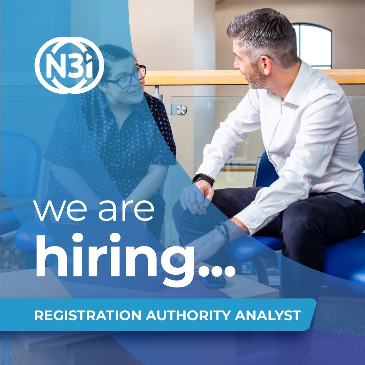 📢 We’re Hiring! 📢
N3i are looking for a Registration Authority (RA) Agent to join our multi disciplinary team!
For more information and to apply:
🔗 beta.jobs.nhs.uk/candidate/joba…