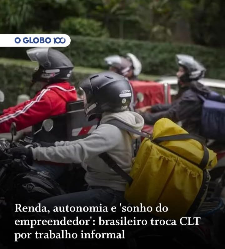 2025 e os caras querendo vender que trabalho informal é "empreender"