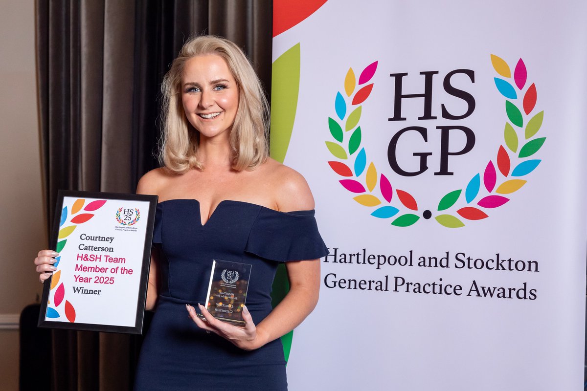 Congratulations to the winner of the H&amp;SH Team Member of the Year Award 2025... Courtney Catterson.

She won for her ability to turn data into insights, the way she brightens the office, and her work to improve the health and wellbeing of our team.
