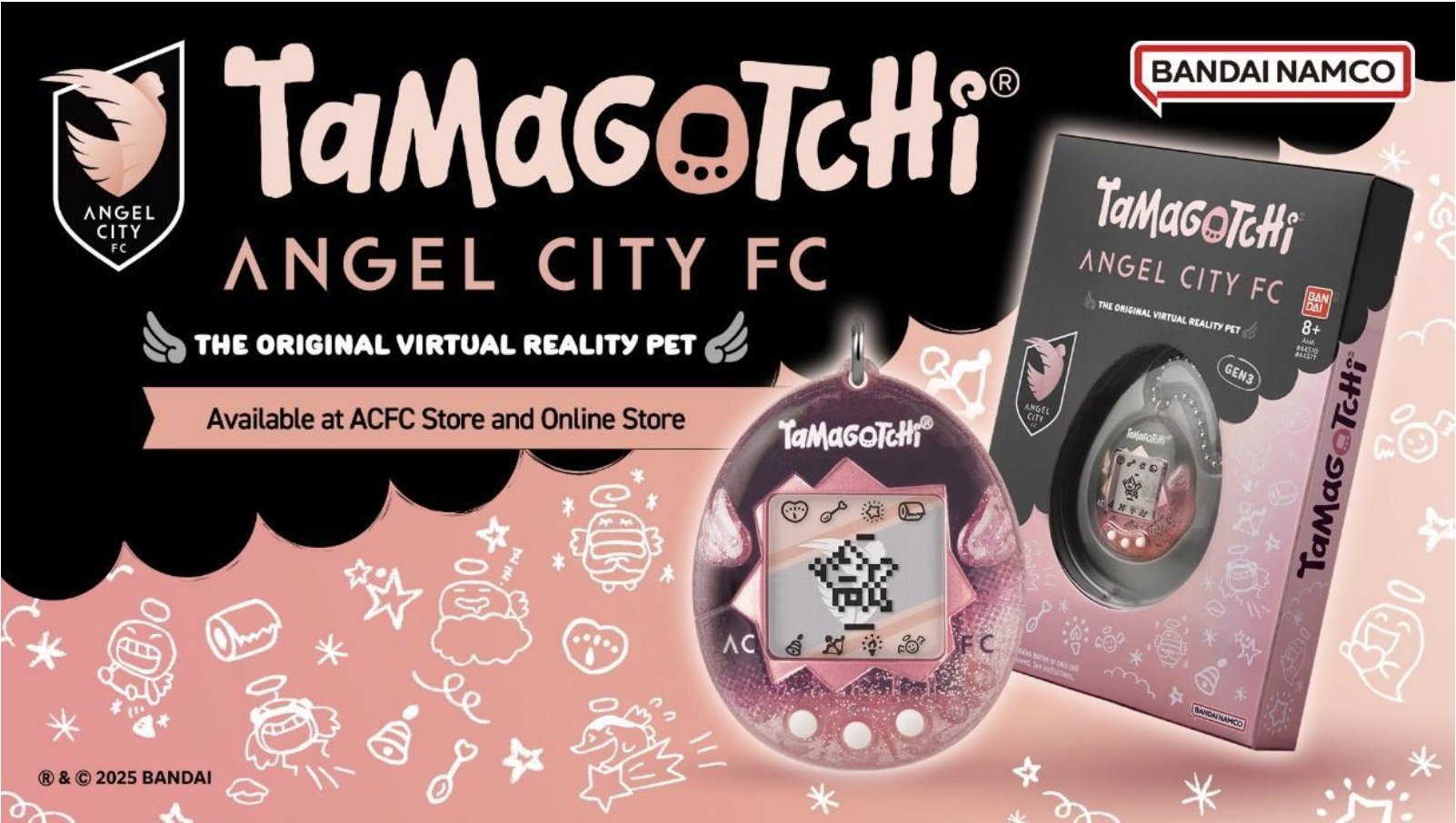 Angel City FC x TAMAGOTCHI てんしっち たまごっち - メルカリ