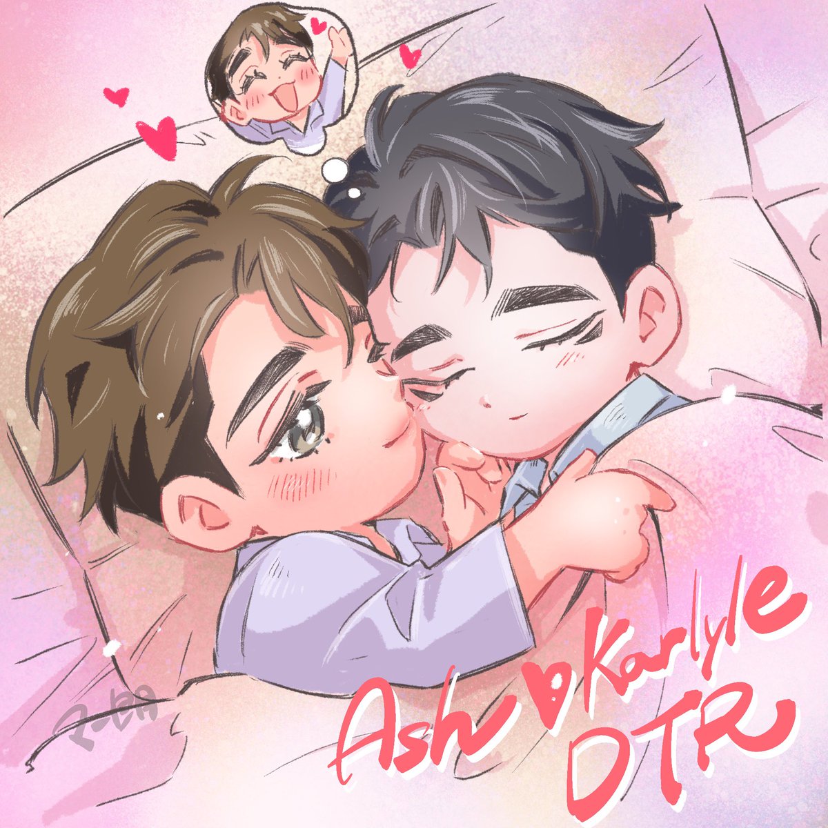 アッシュライル大好き幸せに😭❤️原作フローナ様、作画チャダ様、関係者全ての方、愛らしくてステキな作品をありがとう😭ありがとうございます！#DefinetheRelationship 
Thank you so,so much!!