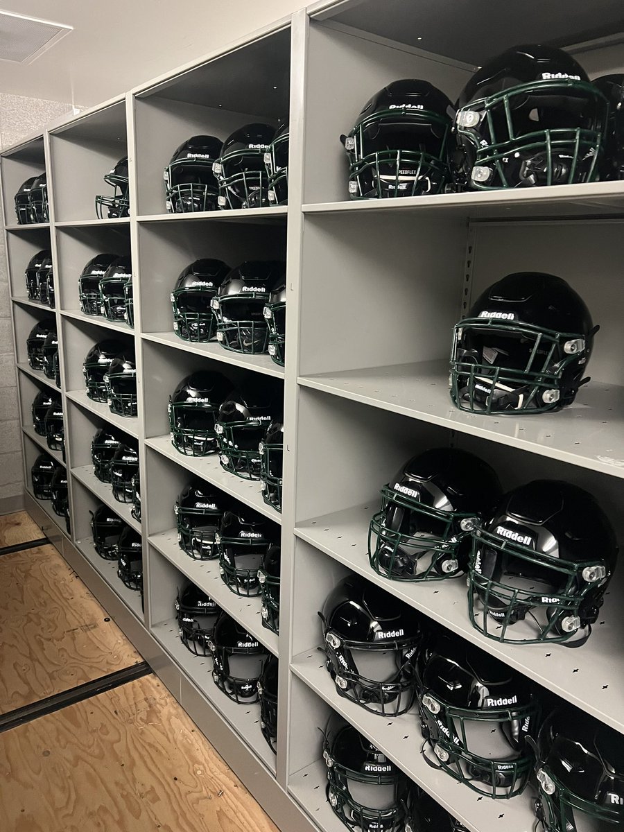 Spring ball is here!!! Black helmets are in!!! Silver and White helmets on the way!!! Done different here at the nest!!! #WingsWide #TalonsOut
