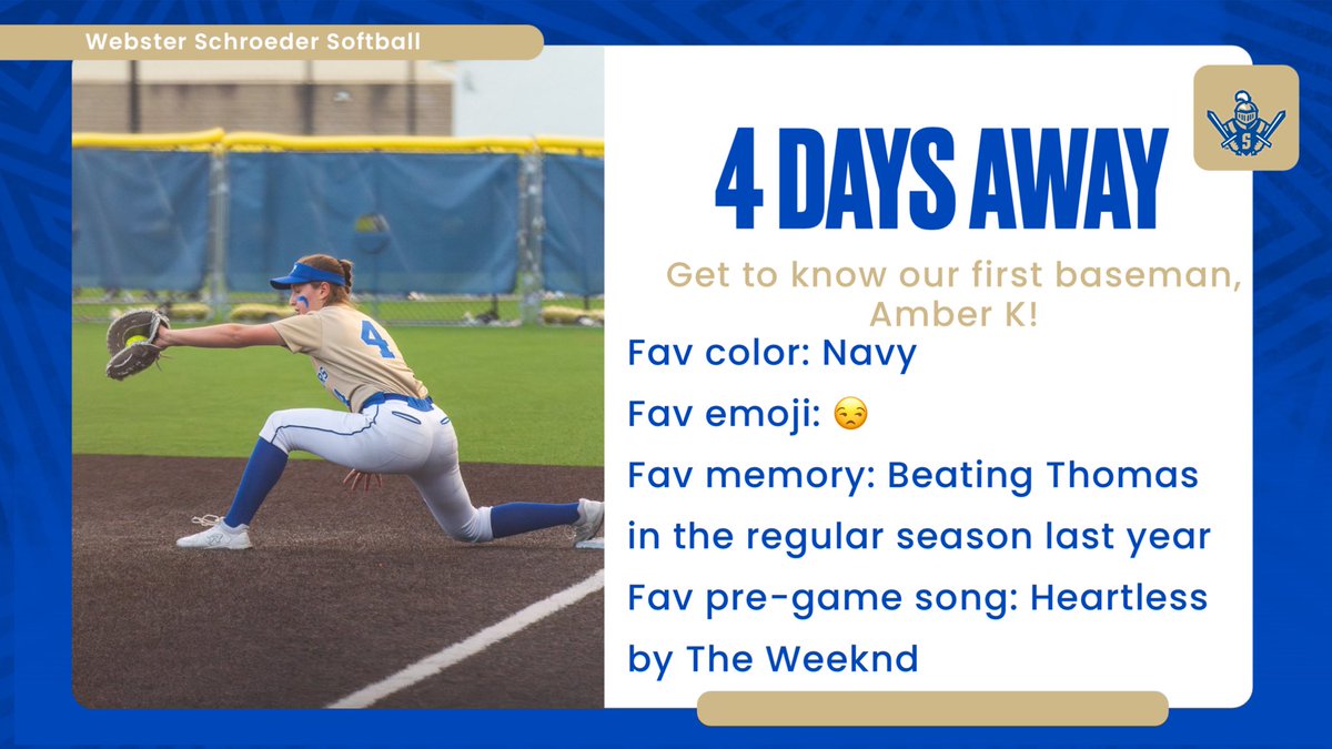 4 Days till the season starts! Meet #4 Amber K!