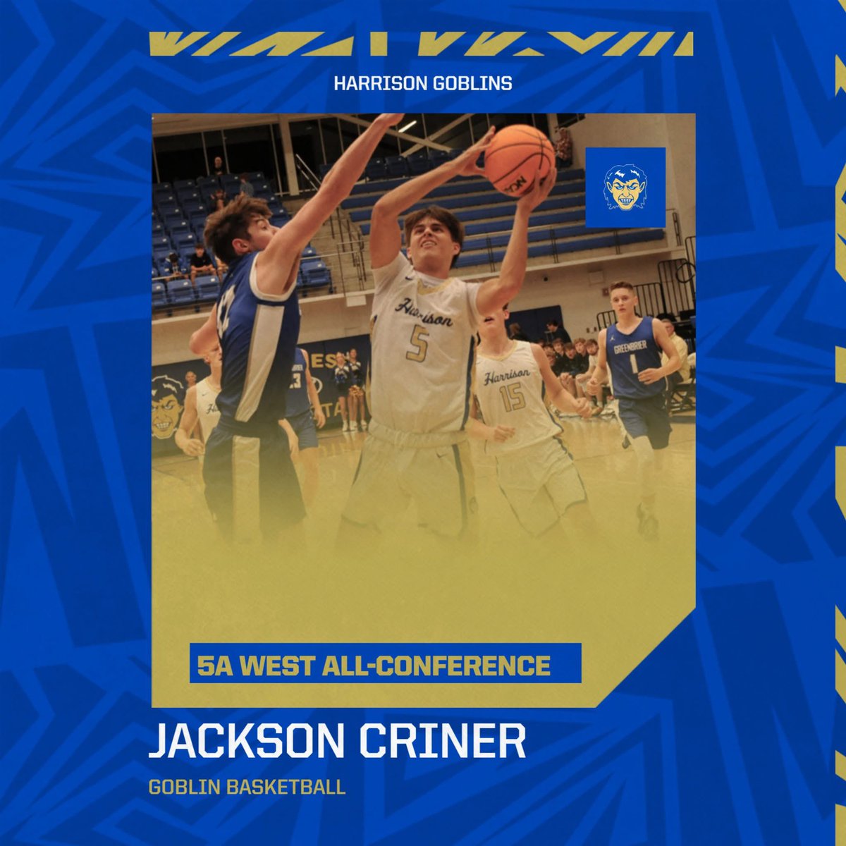 Jackson was an integral part of our Conference Championship. A jack of all trades averaging 5.8 ppg and 2.7 assists. Congratulations Jackson.