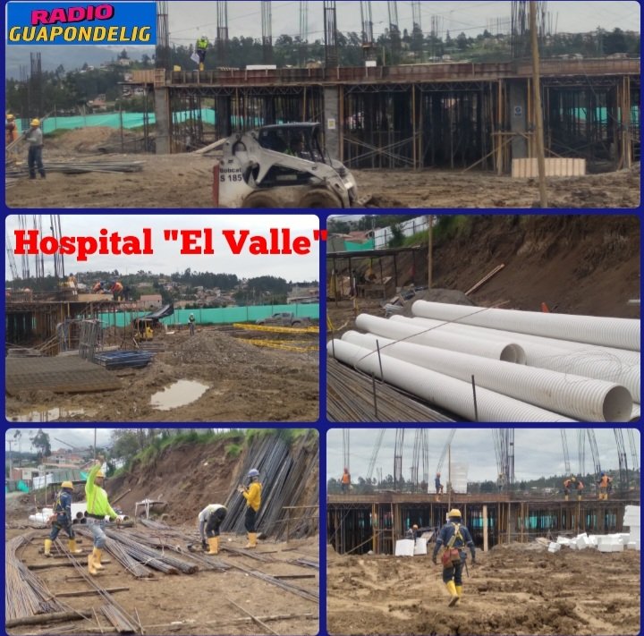 #Infoma #RadioGuapondelig #FabianCarrion, presidente del gad parroquial "El Valle" indicó que el #Hospital #Municipal que tiene un avance del 20% o 30% de avance y que el costo oscilará los 10'000.000 de dólares o algo más...