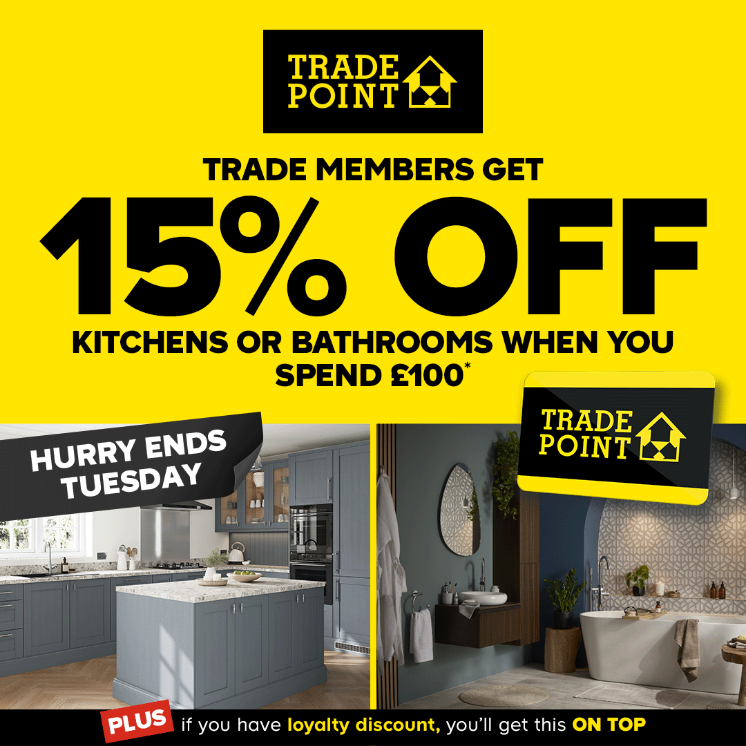 When you join York RLA you will get a Tradepoint loyalty discount card, which gives you 10% off everything. Join us today yorkrla.co.uk