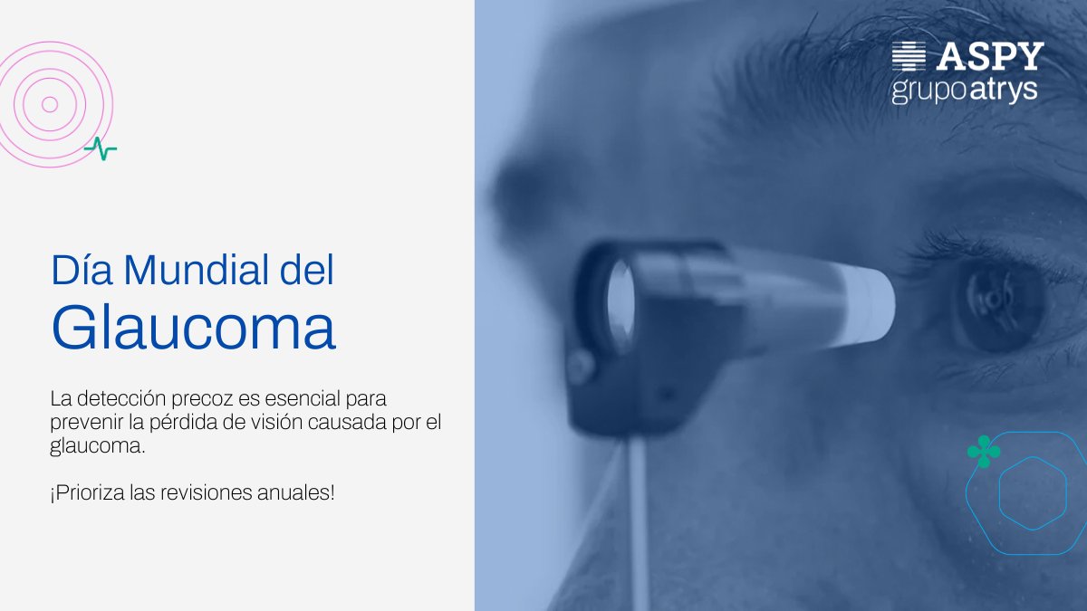 Ayer se celebró el 𝗗𝗶́𝗮 𝗠𝘂𝗻𝗱𝗶𝗮𝗹 𝗱𝗲𝗹 𝗚𝗹𝗮𝘂𝗰𝗼𝗺𝗮. Una patología en la que la detección temprana es fundamental. 
Por ello, queremos insistir en la importancia de este tipo de iniciativas para garantizar una buena prevención.
+info bit.ly/4htQjEJ