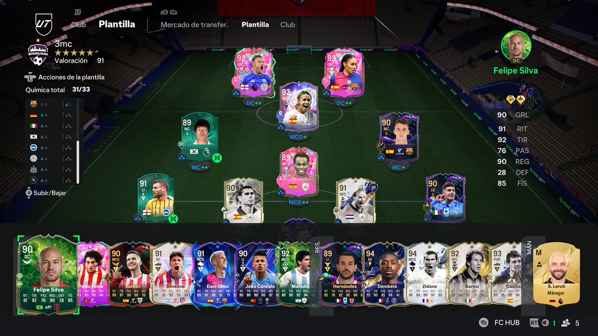 Seguramente no ganareis todos los partidos,pero lo que os vais a divertir con esta formacion no tiene precio. De nada.