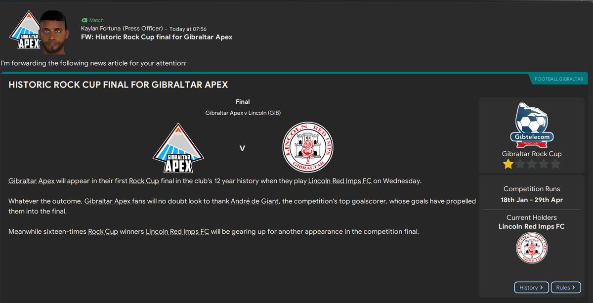 WorkTheSpace's tweet image. 🇬🇮 OUR FIRST CUP FINAL!🏆

Happening right now 👇

🟣twitch.tv/workthespace

🔴youtube.com/watch?v=BNjAfI…