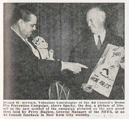 Sparky_Fire_Dog's tweet image. Sparky the Fire Dog turns 74 this Tuesday, March 18. But do you know how Sparky came to be? Learn the backstory of National Fire Protection Association (NFPA) beloved mascot: sparky.org/meet-sparky
