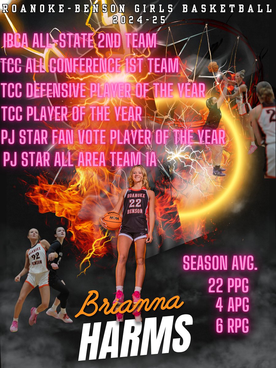 Roanoke-Benson Girls Basketball (@rbrocketsgbb) on Twitter photo What a season for <a href="/harms_bri/">Bri</a> . I can't wait to see what her Senior Season Brings! #Unsigned
<a href="/hoijim/">Jim Mattson</a> <a href="/KurtPegler/">Kurt Pegler</a> <a href="/AdamDuvall/">Adam Duvall</a> <a href="/Brock_Alkire/">Brock Alkire</a> <a href="/MHS_Girls_/">Midwest Hoops Spotlight</a> <a href="/Pg_Reinhardt/">Randy Reinhardt</a> <a href="/pgh_lisa/">PrepGirlsHoopsLisa</a> What a season for <a href="/harms_bri/">Bri</a> . I can't wait to see what her Senior Season Brings! #Unsigned
<a href="/hoijim/">Jim Mattson</a> <a href="/KurtPegler/">Kurt Pegler</a> <a href="/AdamDuvall/">Adam Duvall</a> <a href="/Brock_Alkire/">Brock Alkire</a> <a href="/MHS_Girls_/">Midwest Hoops Spotlight</a> <a href="/Pg_Reinhardt/">Randy Reinhardt</a> <a href="/pgh_lisa/">PrepGirlsHoopsLisa</a>