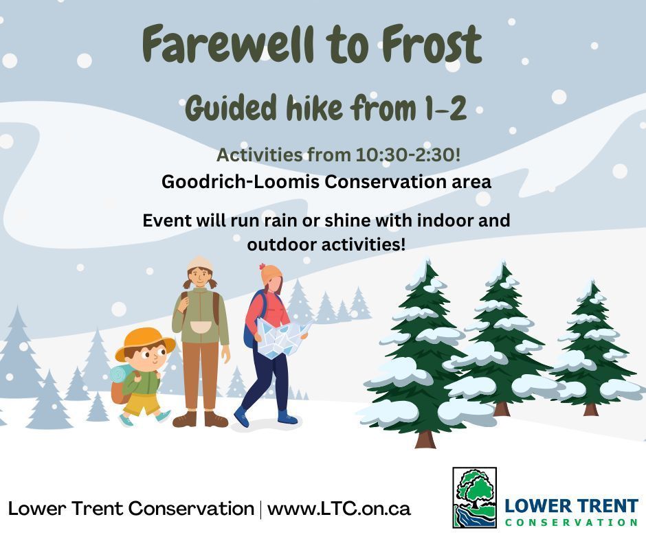 Farewell to Frost runs tomorrow rain, snow, or sun! Come on out 10:30-2:30 buff.ly/apm8DZi