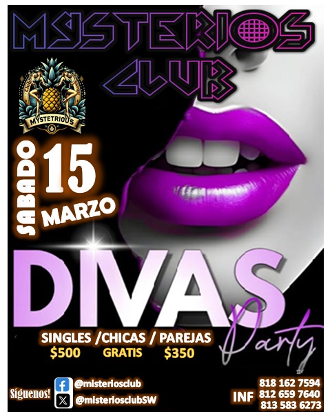 Te esperamos este sábado 15 de marzo a nuestro gran evento

Ven y comprueba por qué somos el #1 del ambiente

Todos somos #mysteriosclubsw