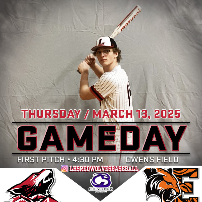 Loveland Redwolves Baseball (@redwolvesbsb) on Twitter photo GAME DAY! See you at Owens!
#BeLoveland #BetheBest
<a href="/lhstweets/">Loveland HS</a> <a href="/TSDAthleticsR2J/">Thompson School District Athletics</a> <a href="/chsaa/">CHSAA</a> #CheeverBrosPainting GAME DAY! See you at Owens!
#BeLoveland #BetheBest
<a href="/lhstweets/">Loveland HS</a> <a href="/TSDAthleticsR2J/">Thompson School District Athletics</a> <a href="/chsaa/">CHSAA</a> #CheeverBrosPainting
