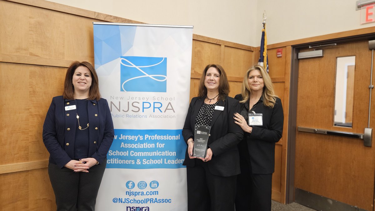 Congratulations to Christine Corliss,  Public Information Officer at Ridgewood Public Schools and NJSPRA'S Vice President of Programming/President Elect, on being named the 2025 NJSPRA Communicator of the Year!