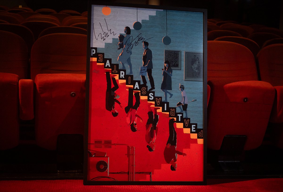 Place your bids to win a framed Parasite poster, signed by Oscar-winning director Bong Joon-ho! 🔨

All proceeds will support Glasgow Film and the vibrant community we serve. 

⏰ The online auction will close at 5pm on Friday 4th April.

Bid now: bit.ly/ParasitePoster…