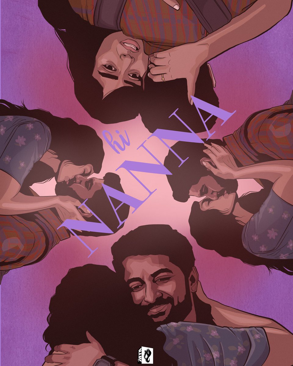 im_iryn's tweet image. Final Set of Posters for #HiNanna 

#Nani #MrunalThakur