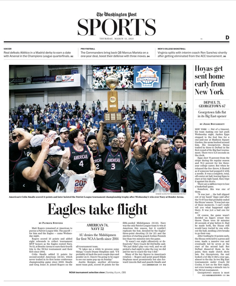 Front page news 📰🏆