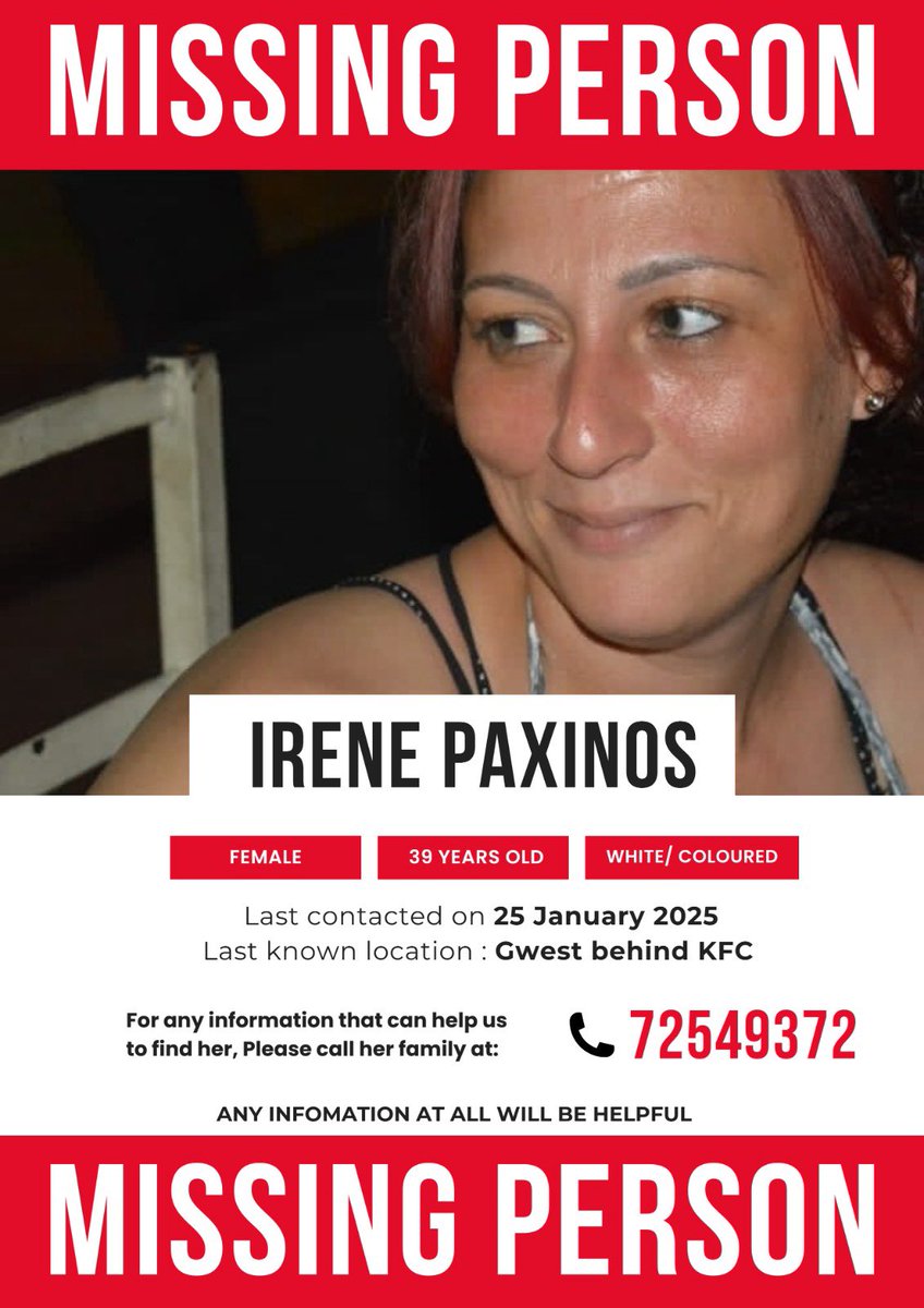 tshepanglerato's tweet image. Missing person. 

Please RT