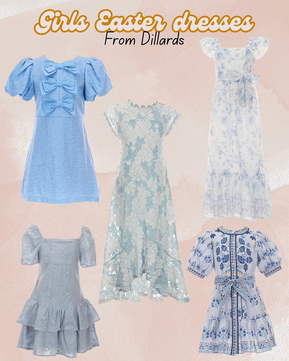 Kayla_weatherby's tweet image. Check out these beautiful girls Easter dresses from Dillards.  So many options and ideas for the whole family.  
#easterdress #springfinds 

liketk.it/589Au
