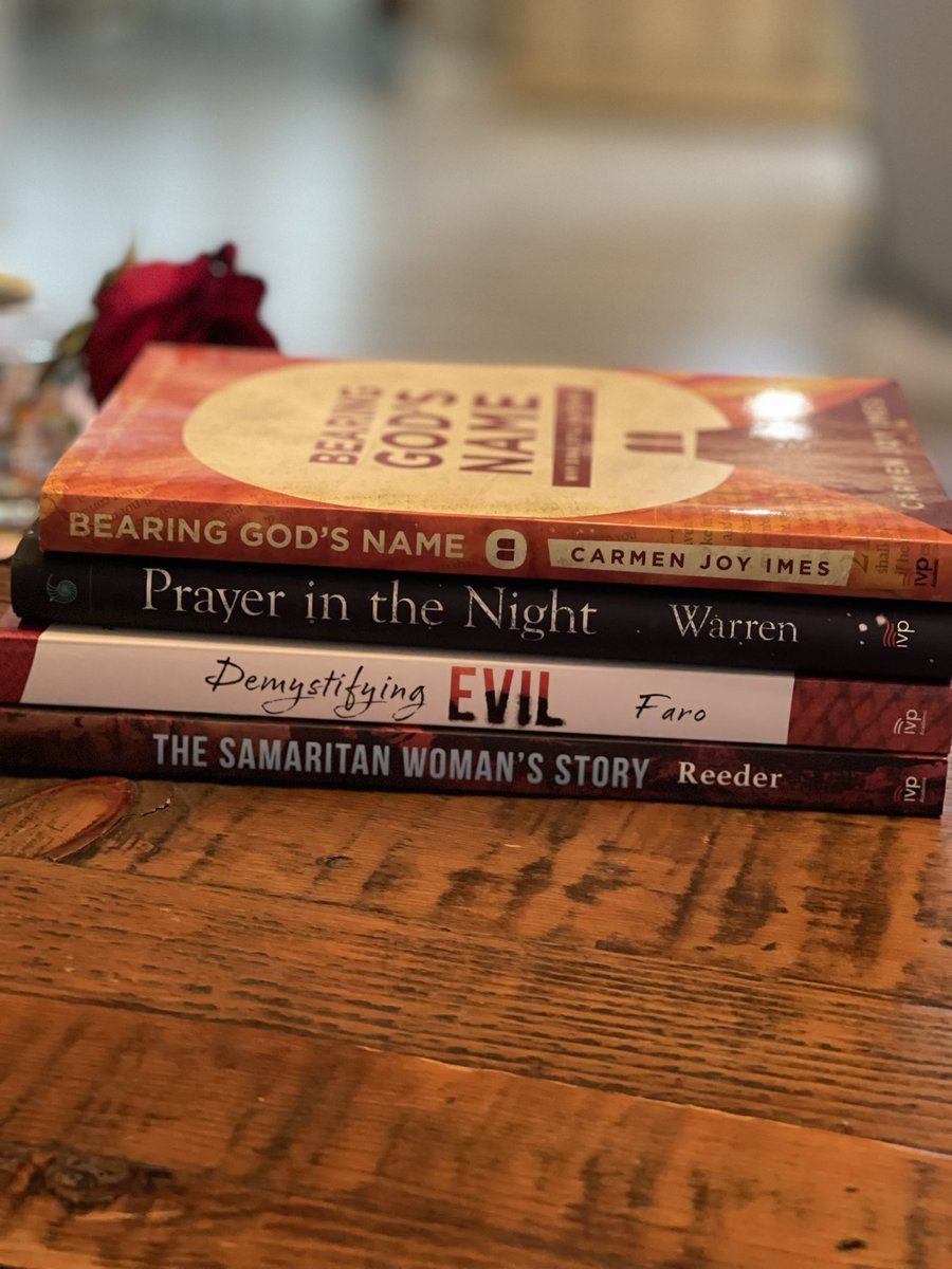 Women’s History Month is a great reminder to #readwomen.

So here are a few <a href="/ivpress/">InterVarsity Press</a> books to start with. Add your favorites below!

Bearing God’s Name <a href="/carmenjoyimes/">Carmen Joy Imes</a> 
Prayer in the Night <a href="/Tish_H_Warren/">Tish Harrison Warren</a> 
Demystifying Evil <a href="/faro_ingrid/">Ingrid Faro</a> 
The Samaritan Woman’s Story by Caryn Reeder