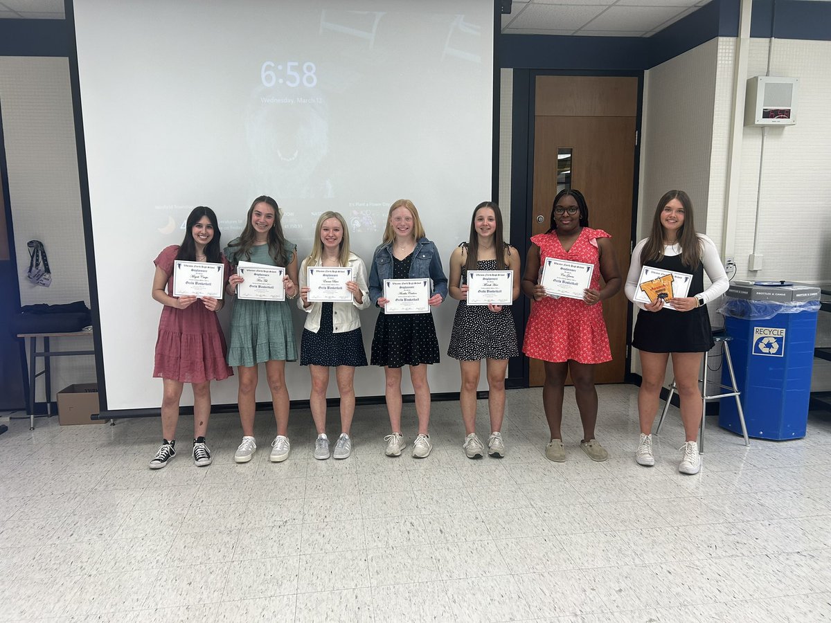 wnhsgbb's tweet image. We officially concluded our season last night at our banquet celebrating the girls and the season they had. We will miss the seniors and are excited about the returning players!