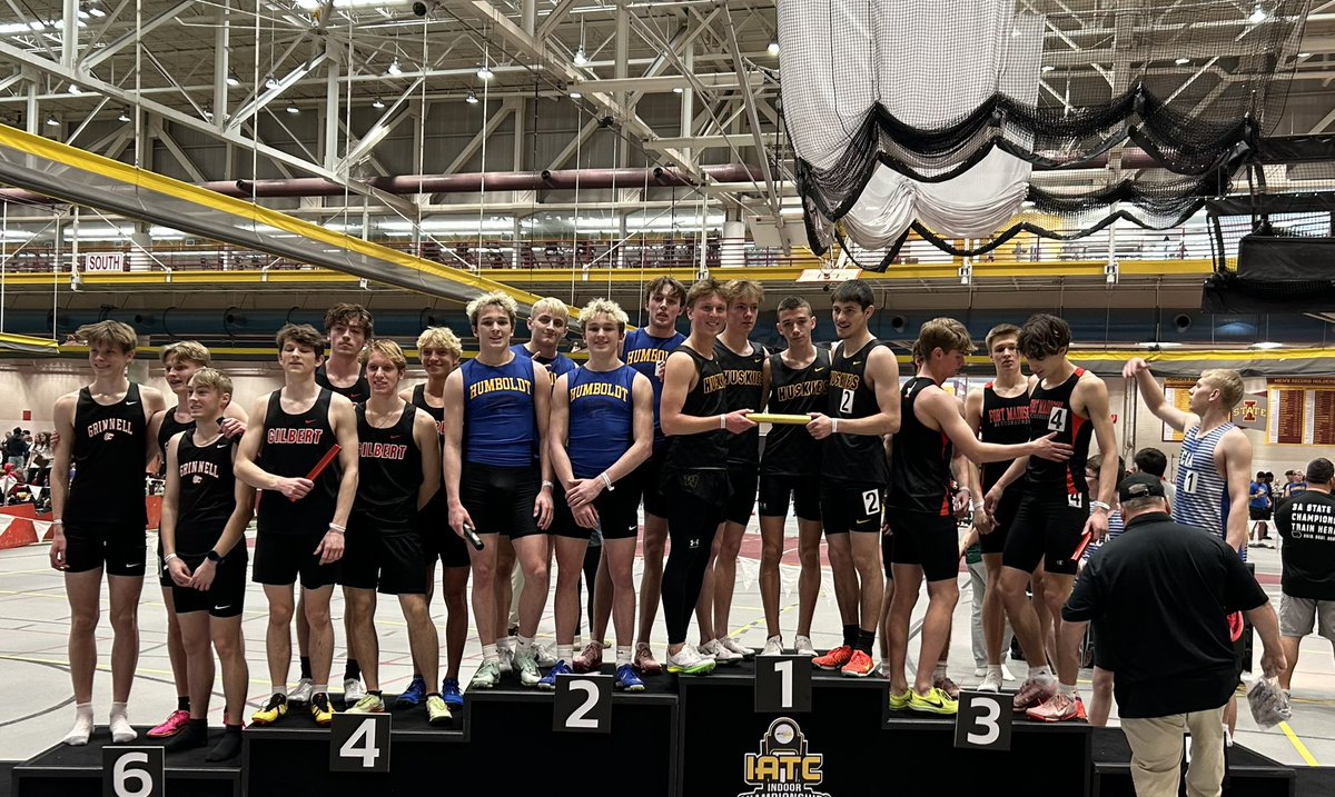 4x800 2nd place at Iowa State.