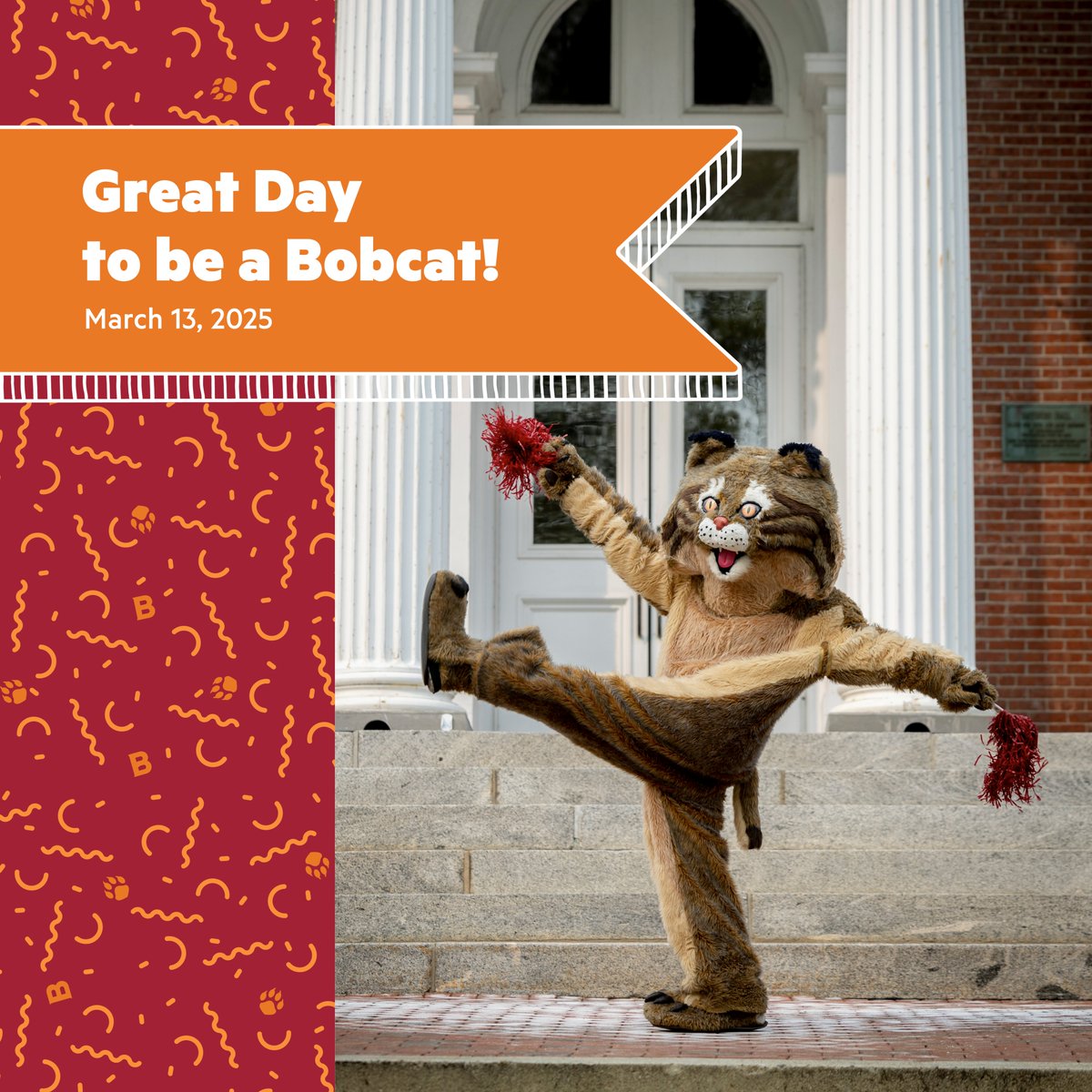 It's a Great Day to be a Bobcat! We're aiming high and hoping to hit our goal of 1855 gifts — the year of our founding — by midnight tonight!

Your support helps push forward the Bates experience we all know and love. Let's go, Bobcats! 

Make your gift: give.bates.edu/it-s-a-great-d…