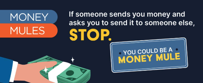 Watch out for money mule schemes! The U.S. Postal Inspection Service dropped a must-see infographic that could help protect you and your loved ones from getting caught in these tricky scams. Knowledge is power. Stay informed, stay safe.
aba.social/3WSjCtp